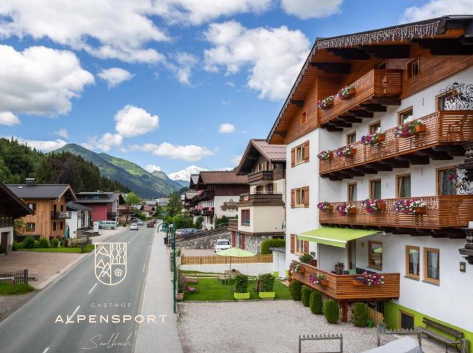 Gasthof Alpensport - Joker Card Included - Bed and Breakfast Saalbach-Hinterglemm Exterior foto