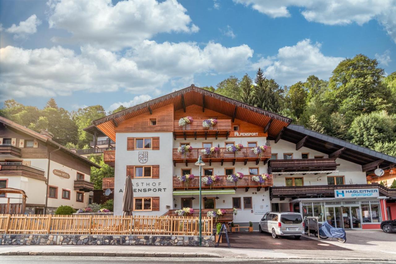 Gasthof Alpensport - Joker Card Included - Bed and Breakfast Saalbach-Hinterglemm Exterior foto